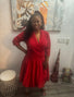 Red Bubble Dress